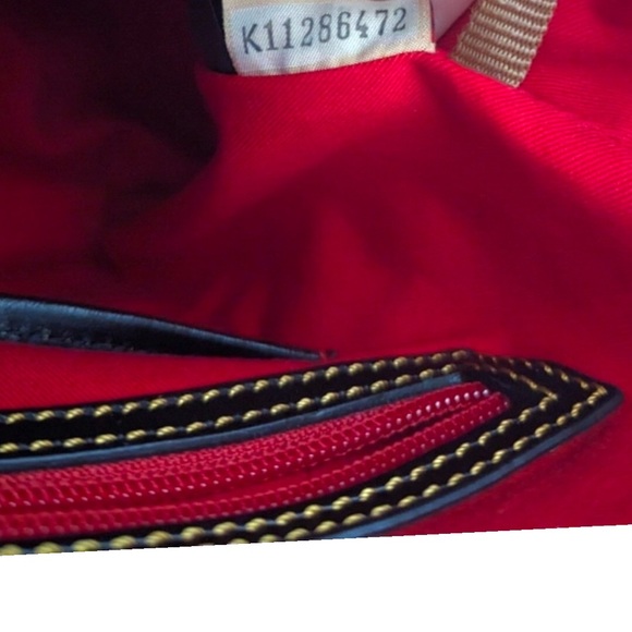 Dooney and Bourke Signature Monogram 2pc Rainbow Large Brenna Satchel - Picture 8 of 13